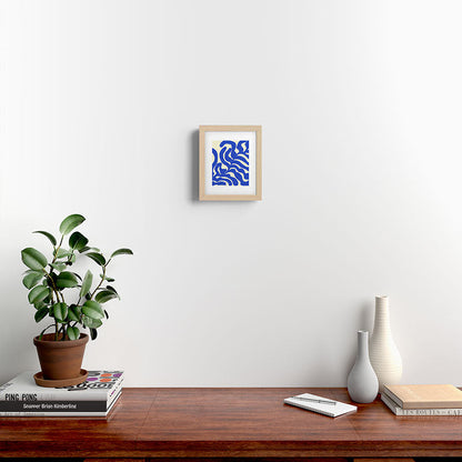 matisse blue leaves Framed Art Print Gallery Image 20