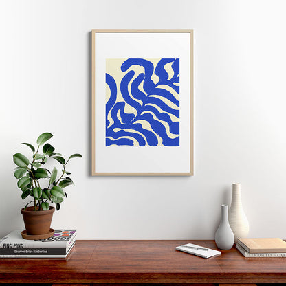 matisse blue leaves Framed Art Print Gallery Image 28