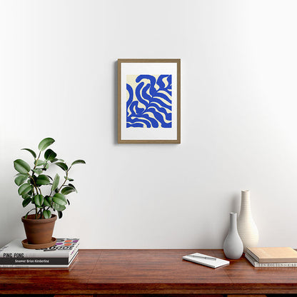 matisse blue leaves Framed Art Print Gallery Image 14
