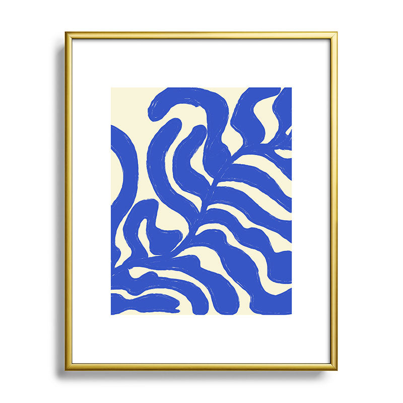 matisse blue leaves Framed Art Print Gallery Image 120