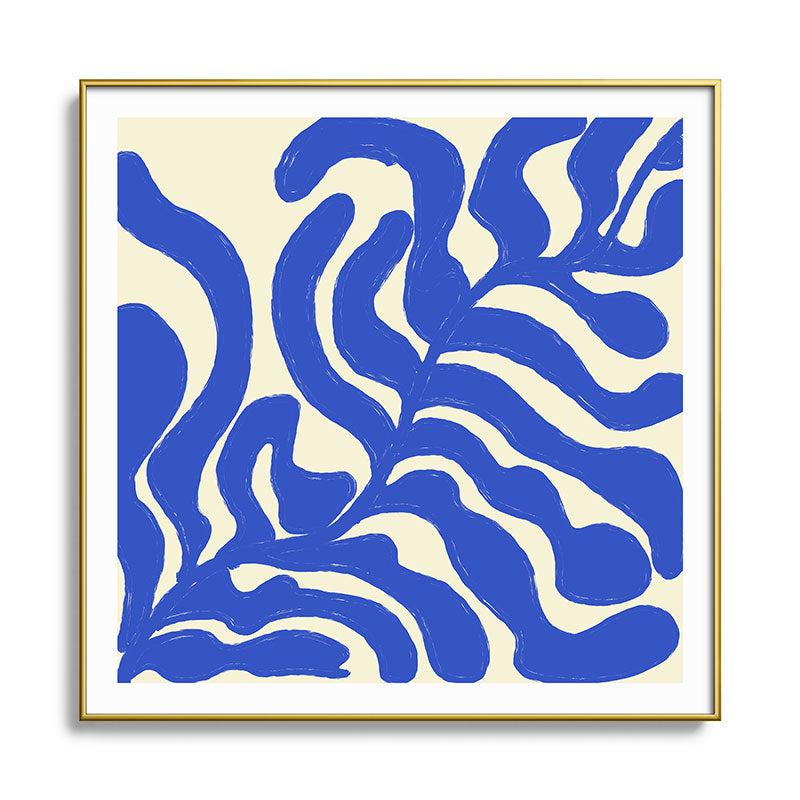 matisse blue leaves Framed Art Print Gallery Image 136