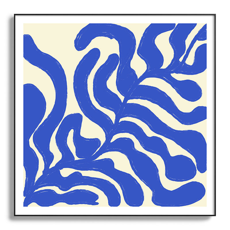 matisse blue leaves Framed Art Print Gallery Image 130