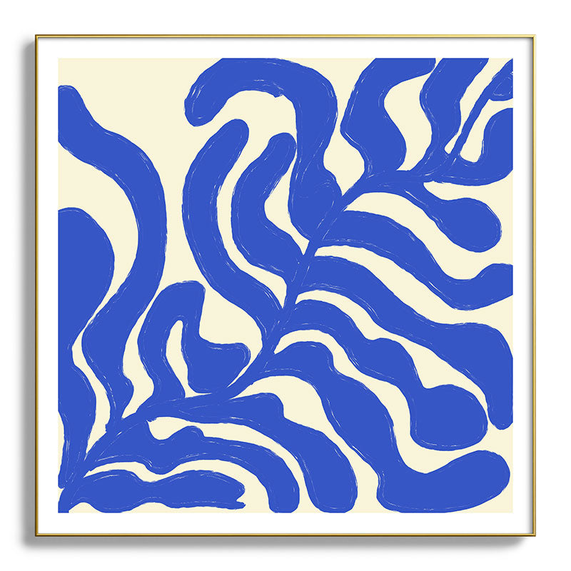matisse blue leaves Framed Art Print Gallery Image 139