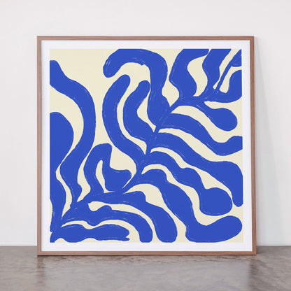 matisse blue leaves Framed Art Print Gallery Image 21