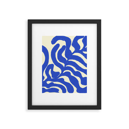 matisse blue leaves Framed Art Print Gallery Image 5