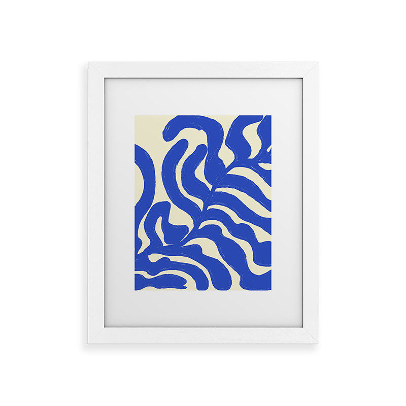 matisse blue leaves Framed Art Print Gallery Image 70
