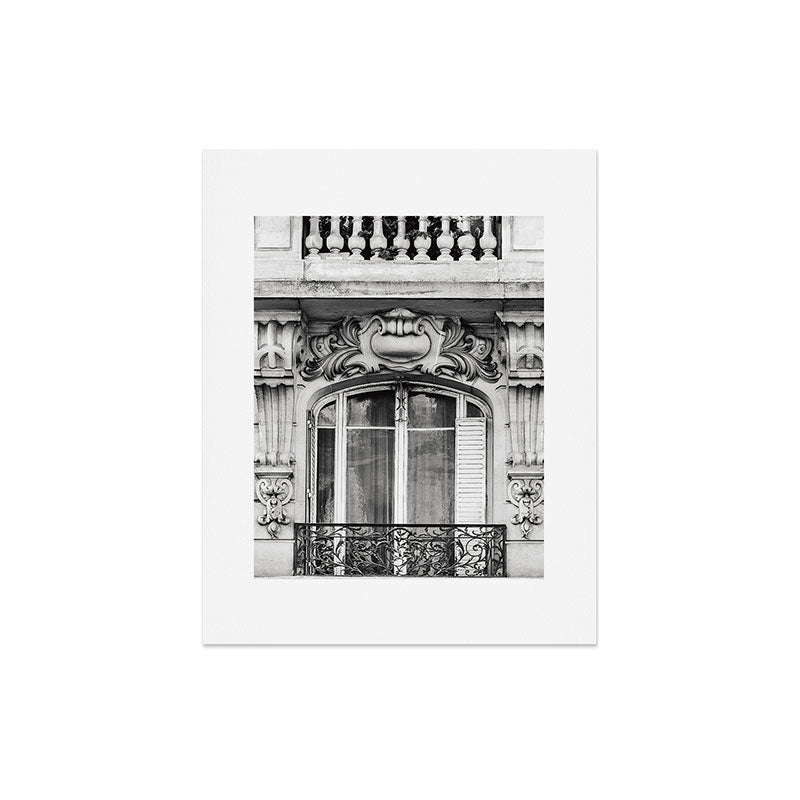 Paris Chic - Black and White Photography Art Print Gallery Image 5