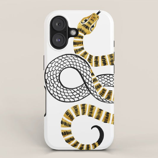 Gold Snake iPhone Case Gallery Image 1