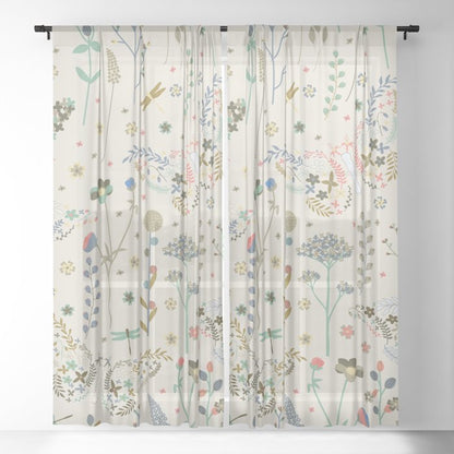 Wildflower Meadow Window Curtain Gallery Image 17