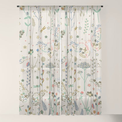 Wildflower Meadow Window Curtain Gallery Image 22