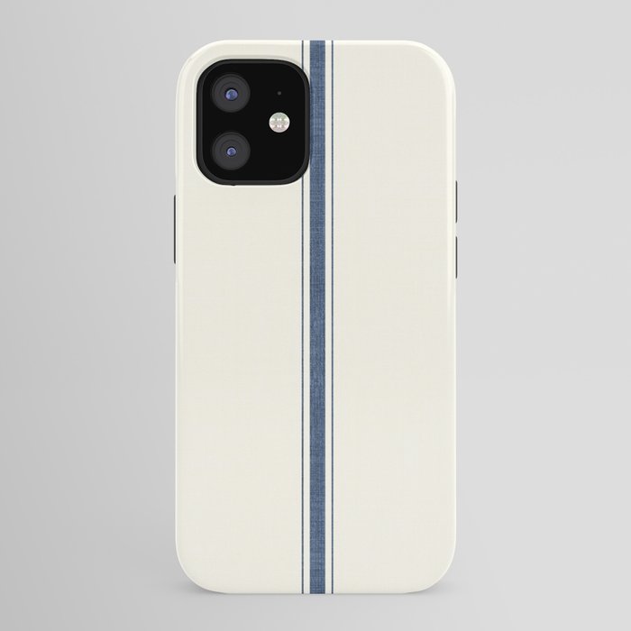 Farmhouse Stripe in Navy Blue iPhone Case Gallery Image 41