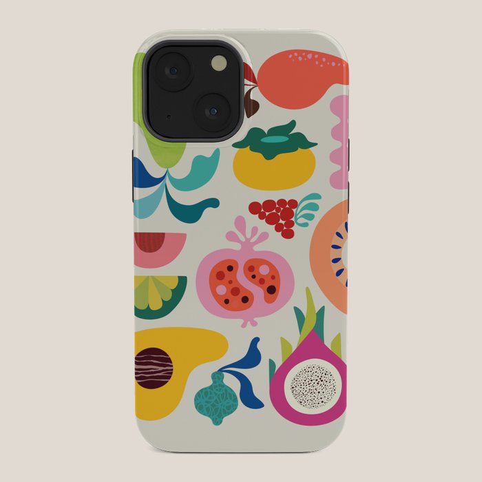 Mid Century Modern Fruits iPhone Case Gallery Image 34