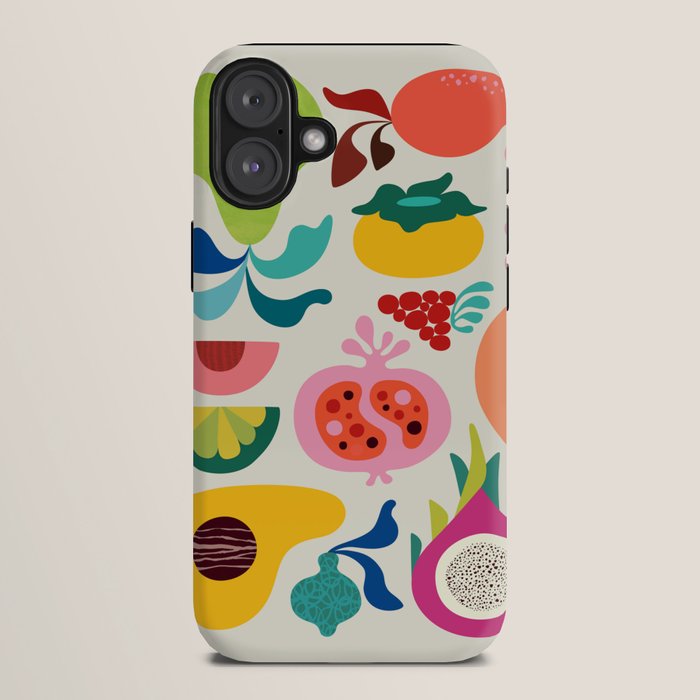Mid Century Modern Fruits iPhone Case Gallery Image 10