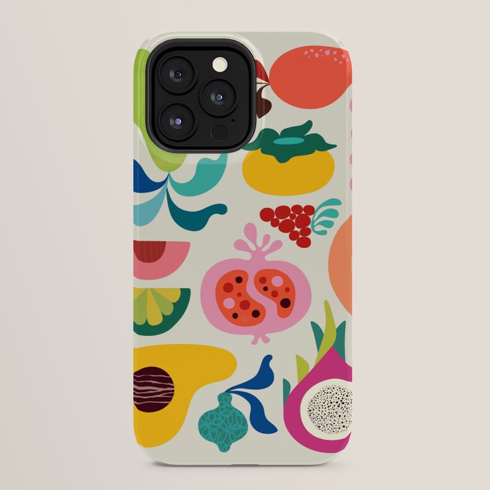 Mid Century Modern Fruits iPhone Case Gallery Image 24
