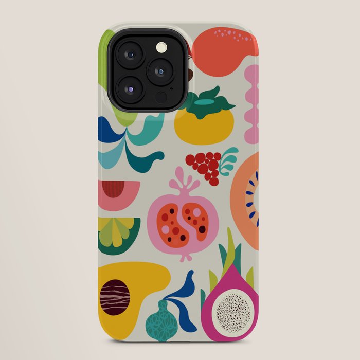 Mid Century Modern Fruits iPhone Case Gallery Image 28