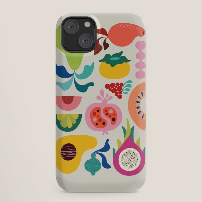 Mid Century Modern Fruits iPhone Case Gallery Image 18