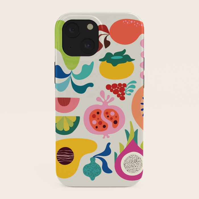 Mid Century Modern Fruits iPhone Case Gallery Image 38