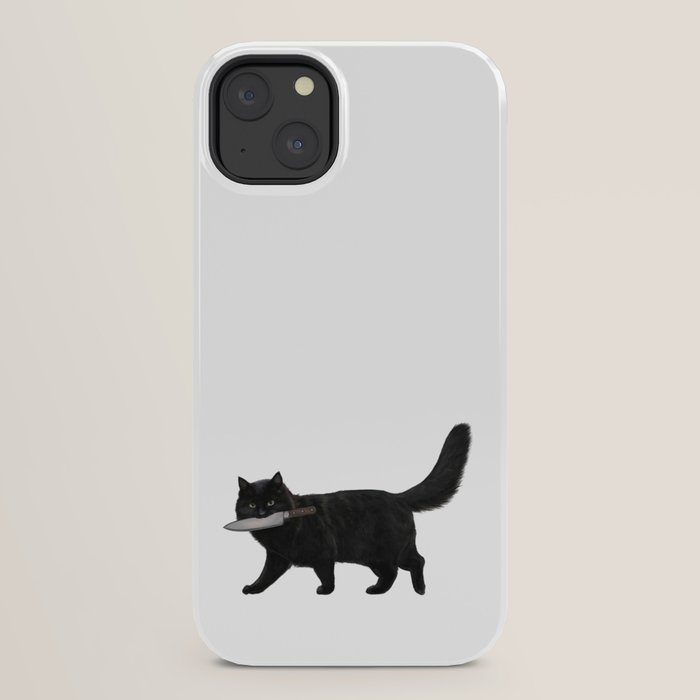 Knife Cat iPhone Case Gallery Image 22