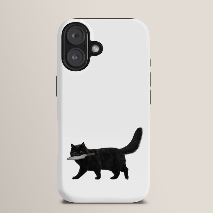 Knife Cat iPhone Case Gallery Image 13