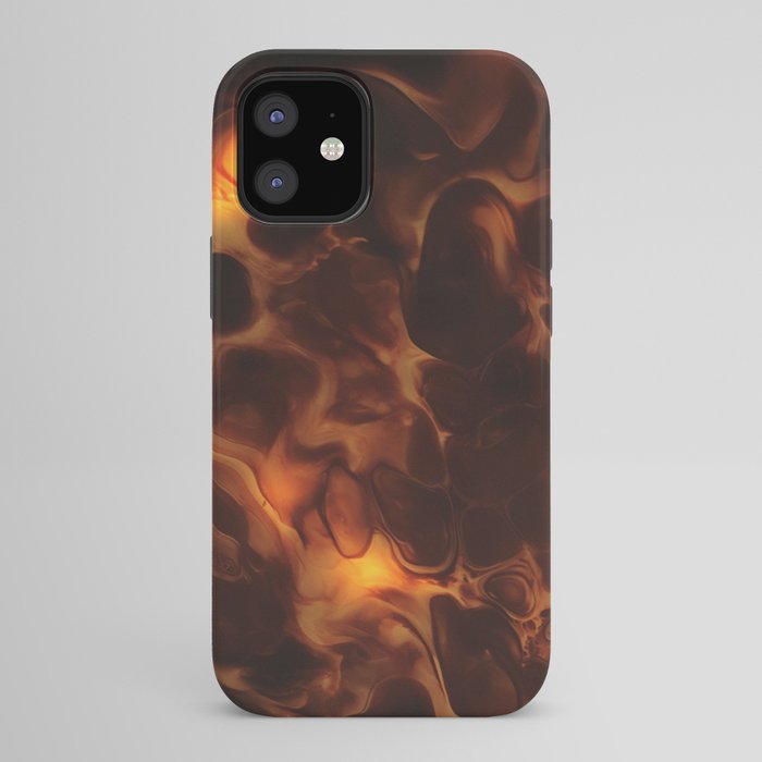 Dark Coffee Tortoiseshell Turtle Pattern iPhone Case Gallery Image 42