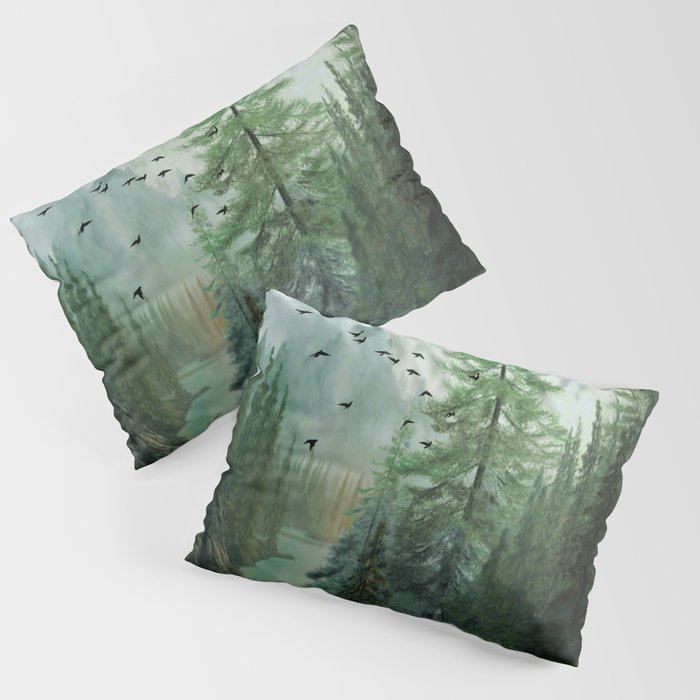 Mountain Morning 2 Pillow Sham Gallery Image 3