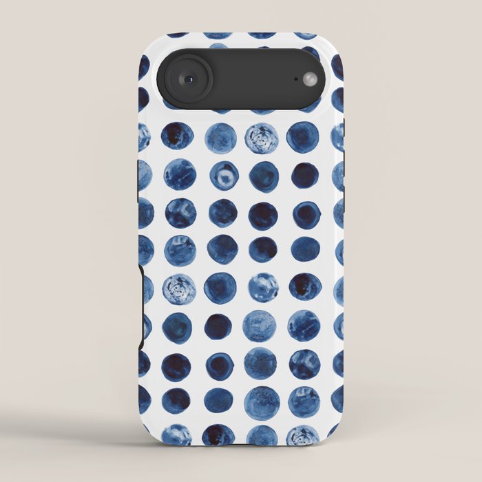 Blueberries | Watercolour Pattern iPhone Case Gallery Image 2