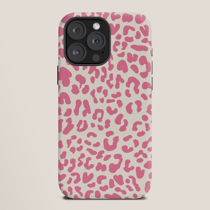 Pink Leopard Print iPhone Case Gallery Image 12
