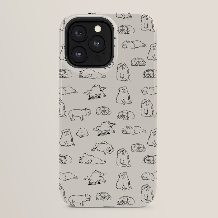 More Sleep English Bulldog iPhone Case Gallery Image 24
