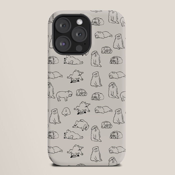 More Sleep English Bulldog iPhone Case Gallery Image 20