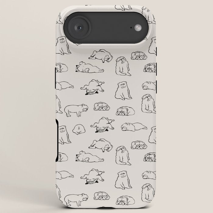 More Sleep English Bulldog iPhone Case Gallery Image 6