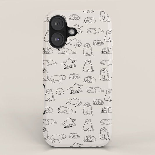 More Sleep English Bulldog iPhone Case Gallery Image 1