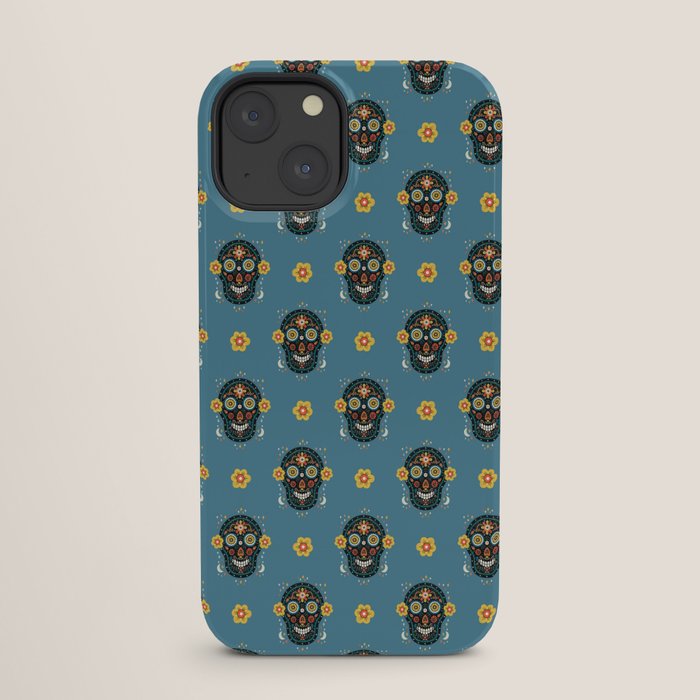 Happy Haunting | Day of Dead Skull iPhone Case Gallery Image 25
