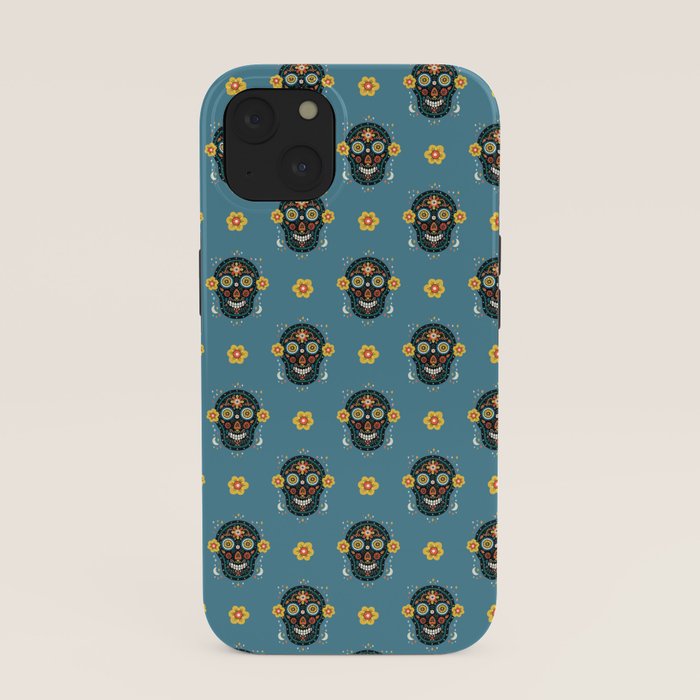 Happy Haunting | Day of Dead Skull iPhone Case Gallery Image 37