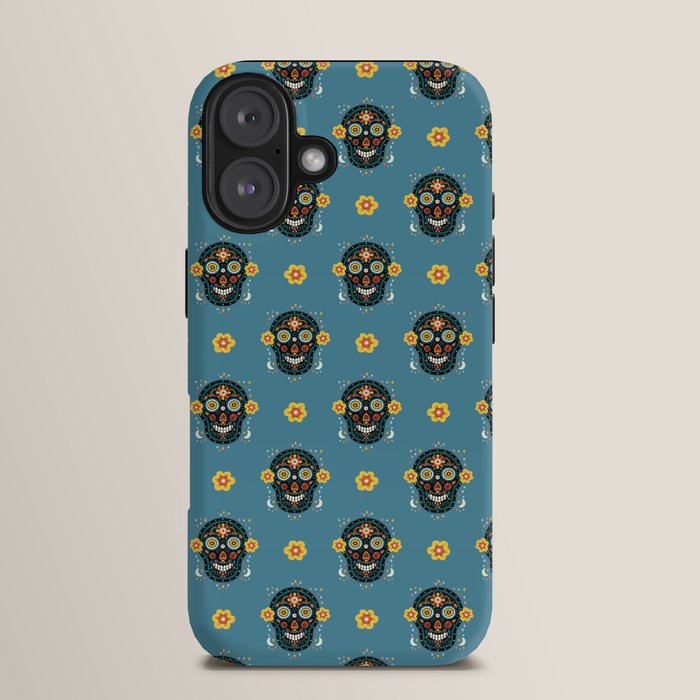 Happy Haunting | Day of Dead Skull iPhone Case Gallery Image 13