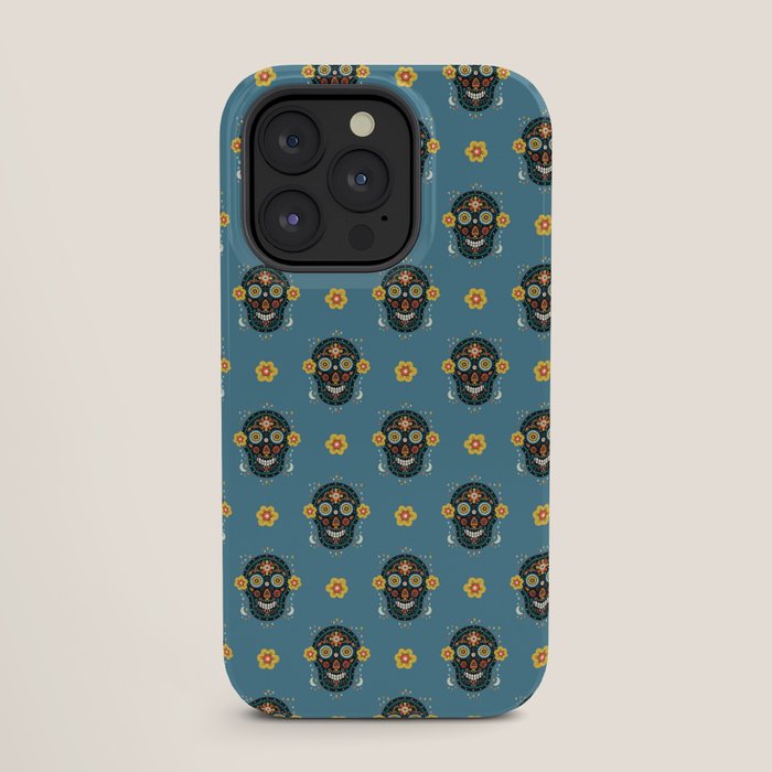 Happy Haunting | Day of Dead Skull iPhone Case Gallery Image 27