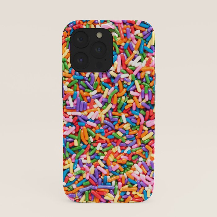 Colorful Rainbow Sprinkles | Sweet Candy iPhone Case Gallery Image 39