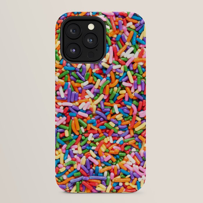 Colorful Rainbow Sprinkles | Sweet Candy iPhone Case Gallery Image 24
