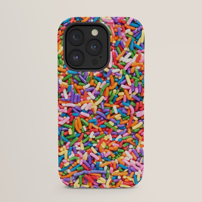 Colorful Rainbow Sprinkles | Sweet Candy iPhone Case Gallery Image 31