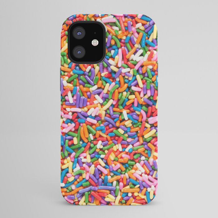 Colorful Rainbow Sprinkles | Sweet Candy iPhone Case Gallery Image 42