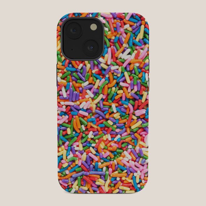 Colorful Rainbow Sprinkles | Sweet Candy iPhone Case Gallery Image 34