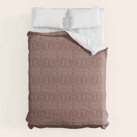 BOHO TILE CLAY Comforter Gallery Image 1
