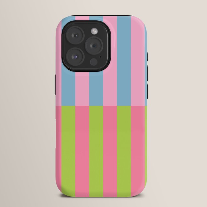 Vibrant color block pattern iPhone Case Gallery Image 15