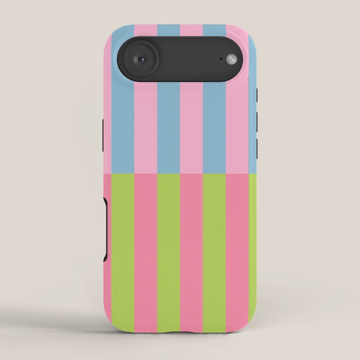 Vibrant color block pattern iPhone Case Gallery Image 2