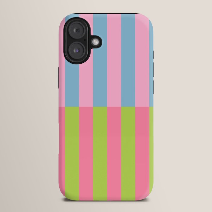 Vibrant color block pattern iPhone Case Gallery Image 14