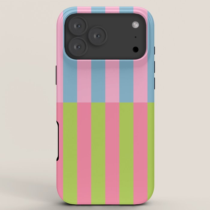 Vibrant color block pattern iPhone Case Gallery Image 8