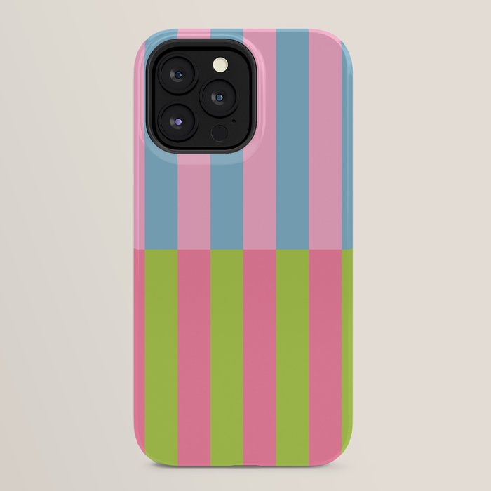 Vibrant color block pattern iPhone Case Gallery Image 32