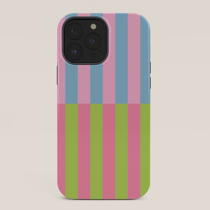 Vibrant color block pattern iPhone Case Gallery Image 36