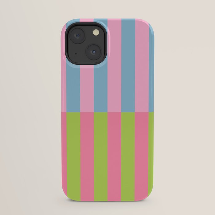 Vibrant color block pattern iPhone Case Gallery Image 29