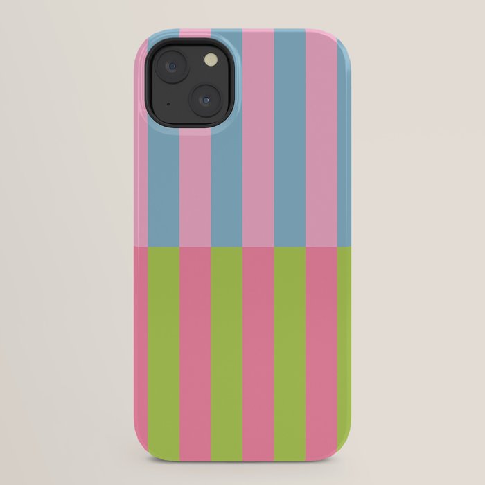 Vibrant color block pattern iPhone Case Gallery Image 30