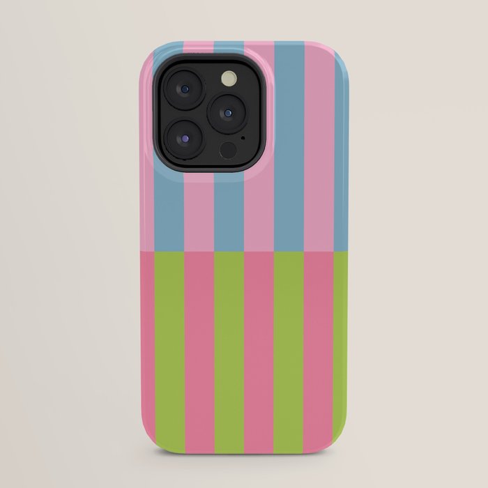 Vibrant color block pattern iPhone Case Gallery Image 23